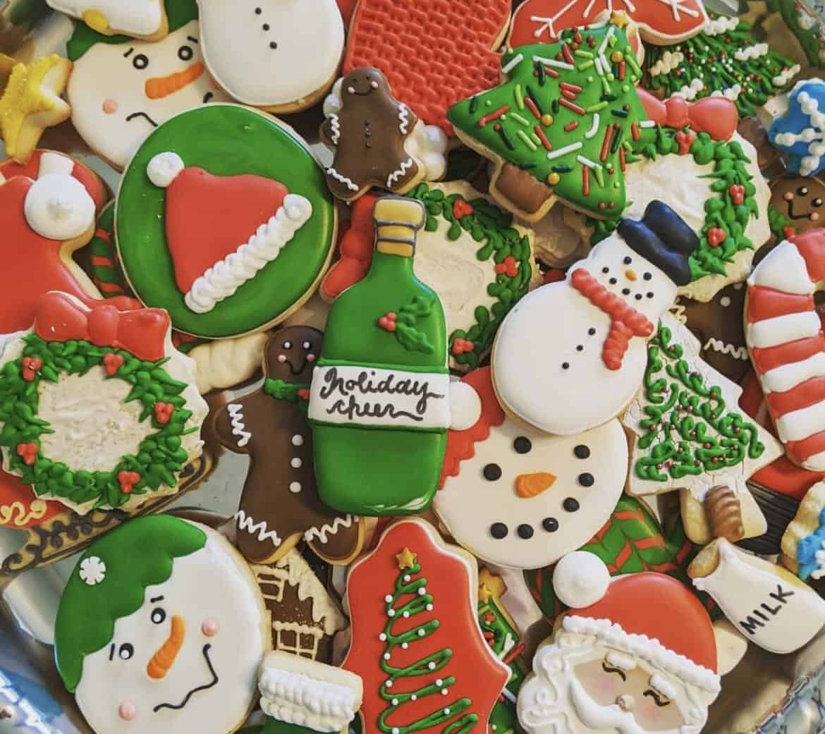 christmas cookie decorating: adult only