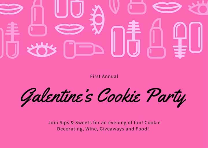 galentines cookie party 2023